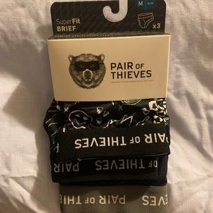 PAIR of THEIVES 3pk briefs medium